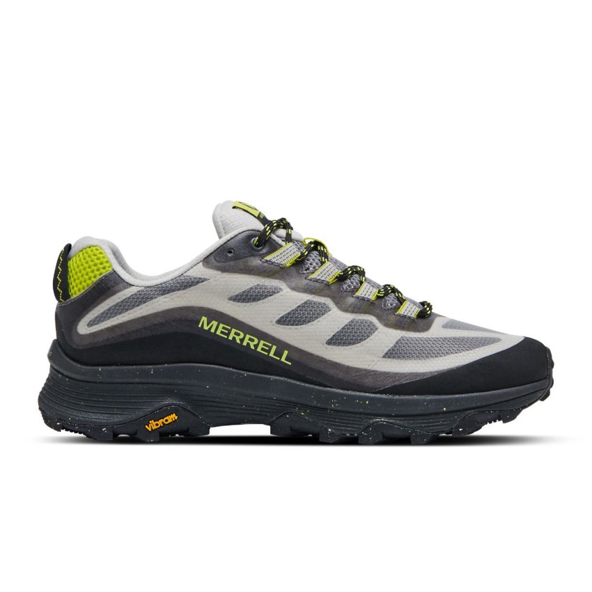 Chaussures Randonnée Merrell Moab Speed Grise/Noir Homme | X.F.AEQV